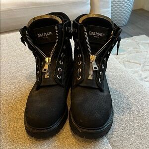Balmain Black Women's Boots